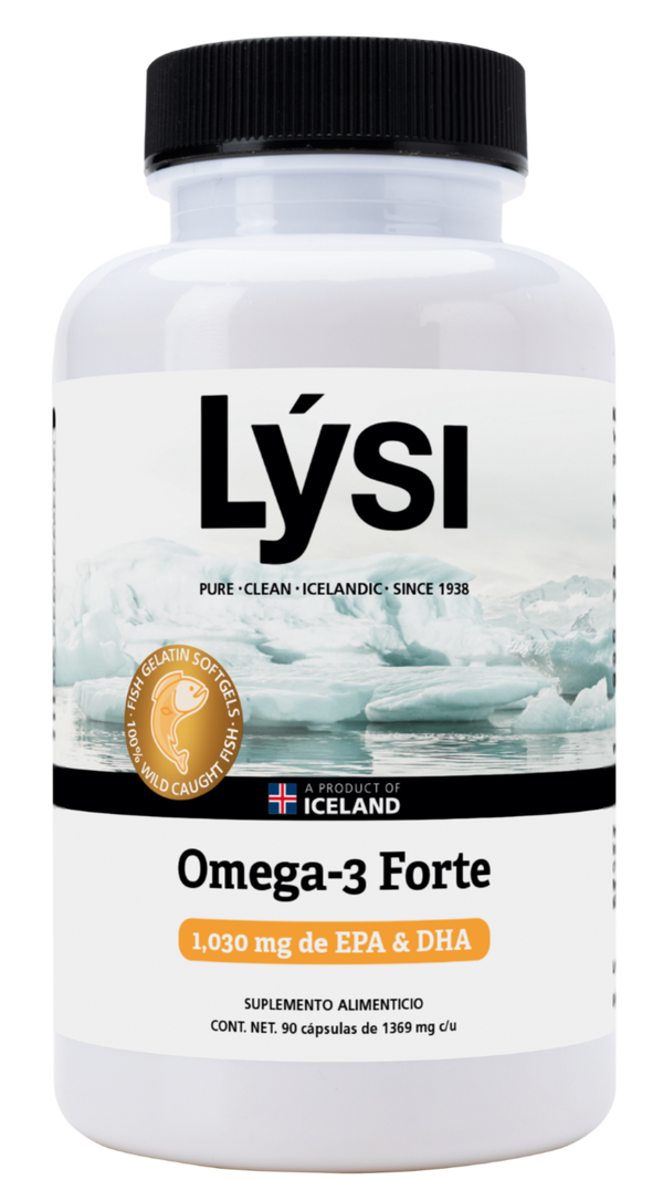 Lysi Mexico Capsulas Omega-3 Forte 90 pcs