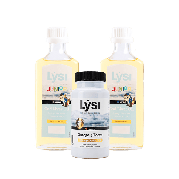 Lysi Mexico Paquete Lysi Junior + Omega-3 Forte