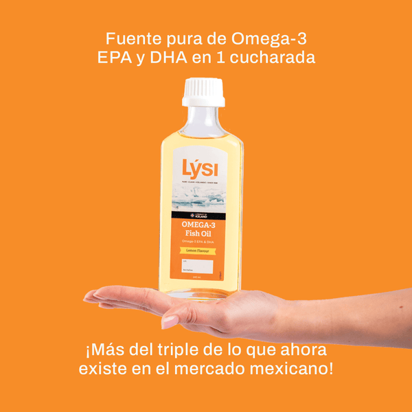 Lýsi México Limón Aceite de Pescado Omega-3